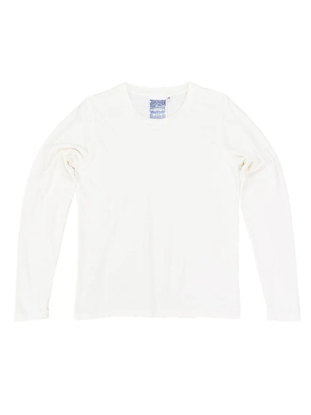 Jungmaven Encanto Long-Sleeve Crew Neck Shirt - Washed White / S - Picture 2 of 8